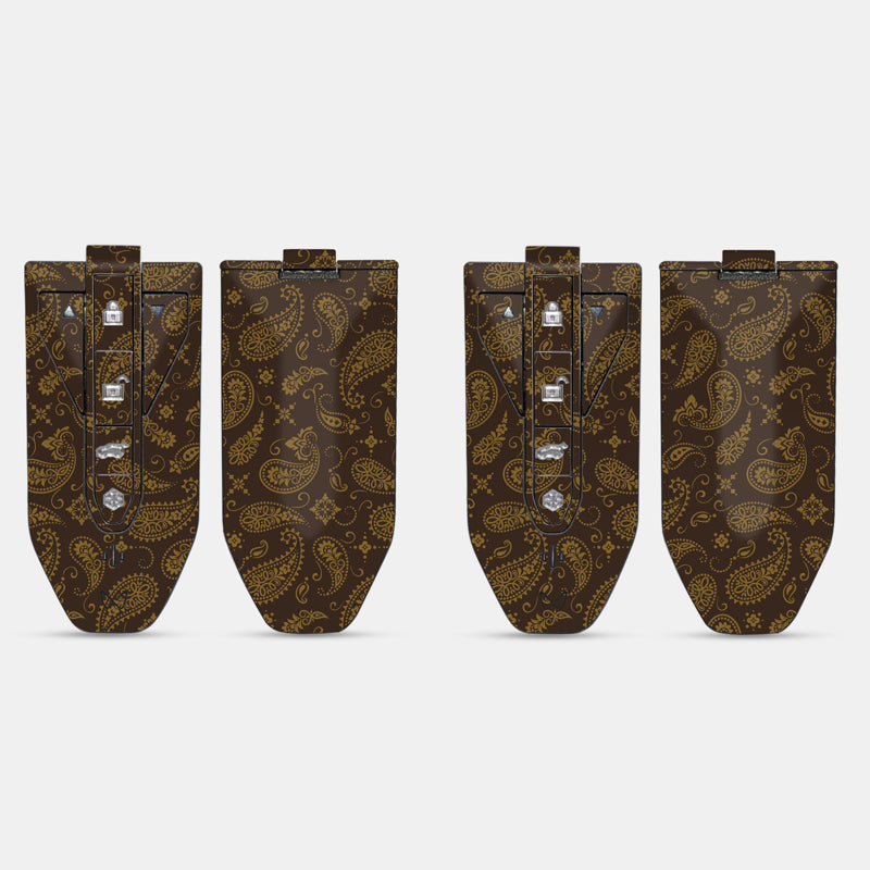 Brown Paisley Key-1 + Key-2