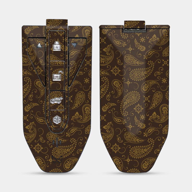 Brown Paisley Key-1