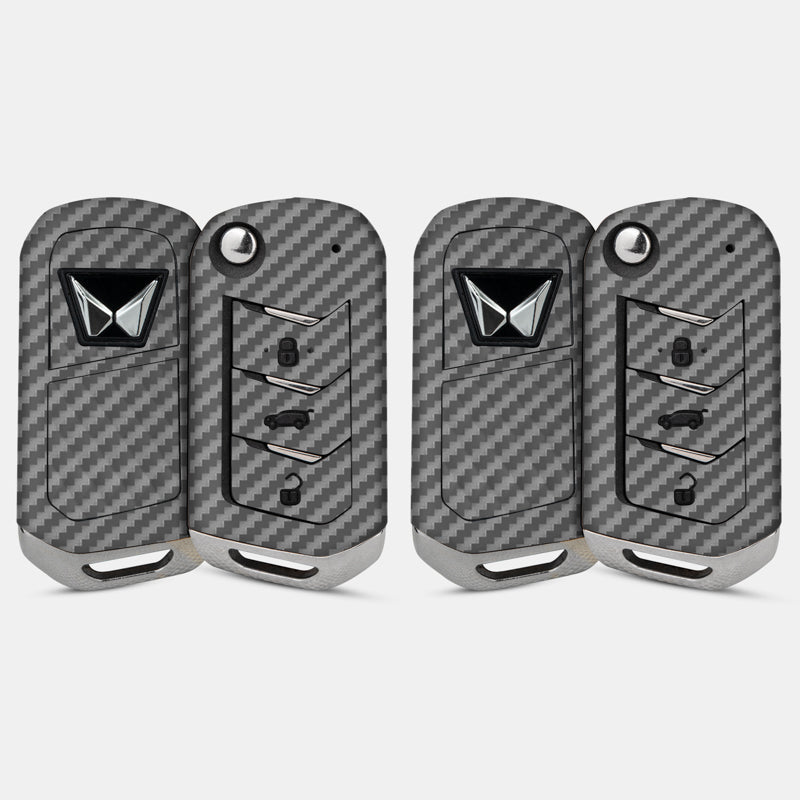 Carbon Fibre Grey Key-1 + Key-2