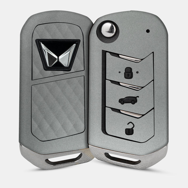 Satin Metiorite Silver Key-1