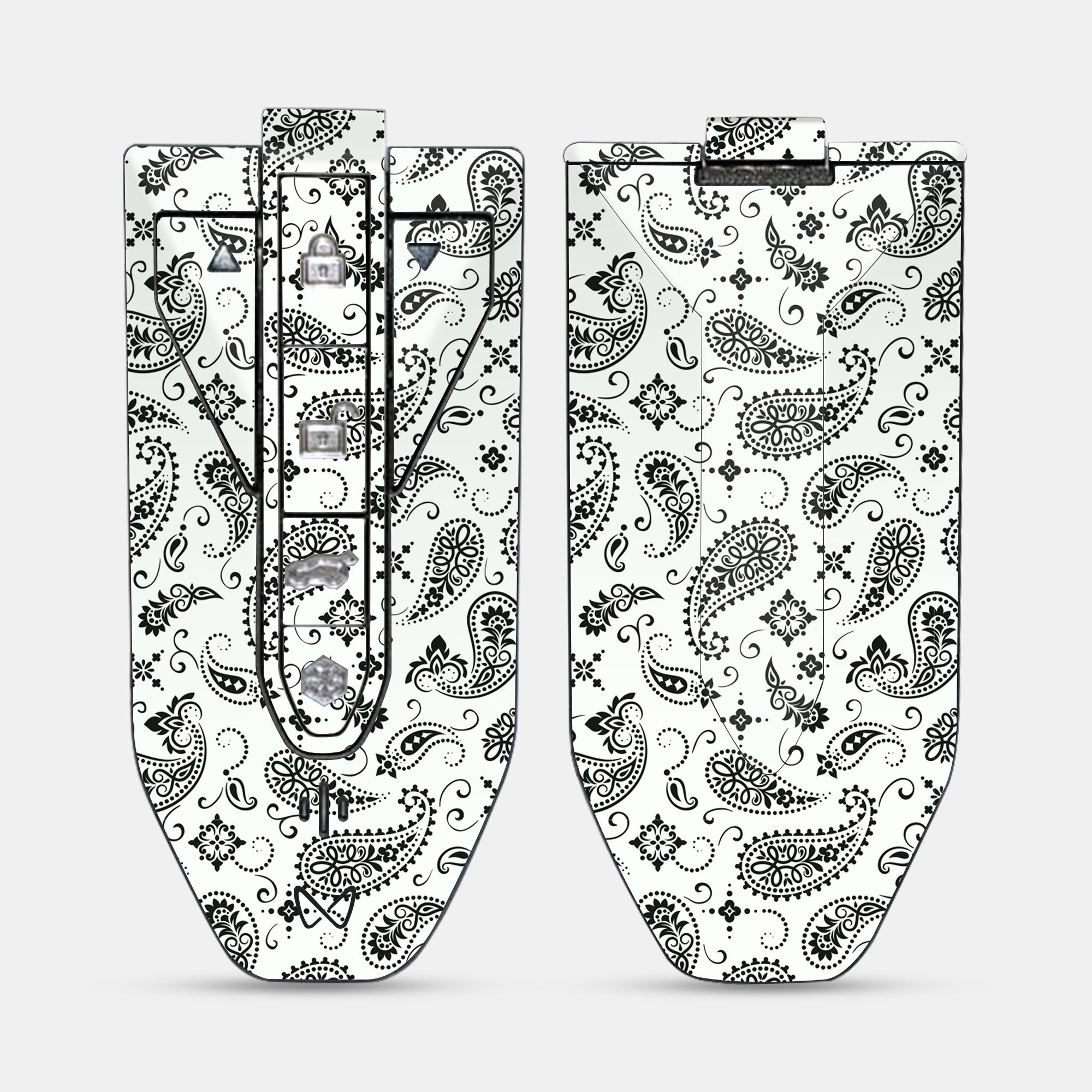 White Paisley Key-1