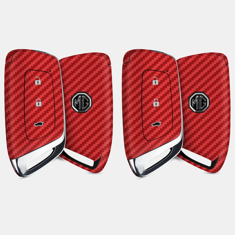 Carbon Fibre Red Key-1 + Key-2