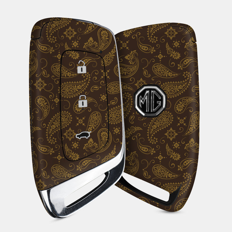 Brown Paisley Key-1