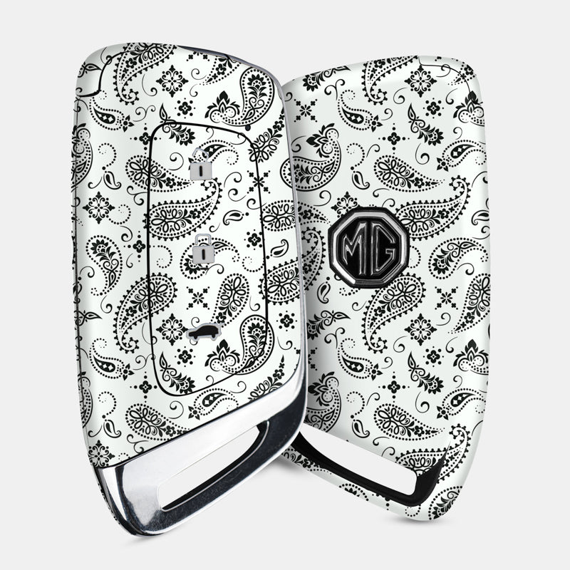 White Paisley Key-1