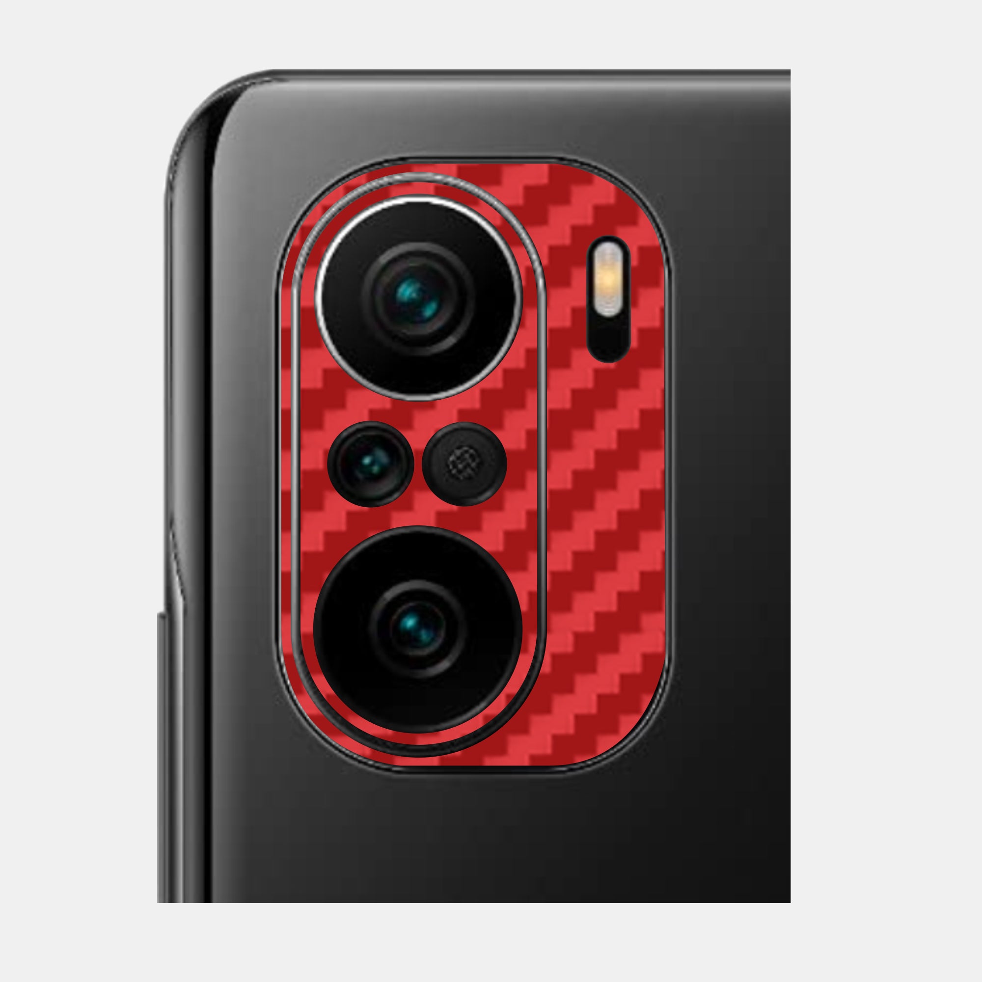 Carbon Fibre Red Pack of 2