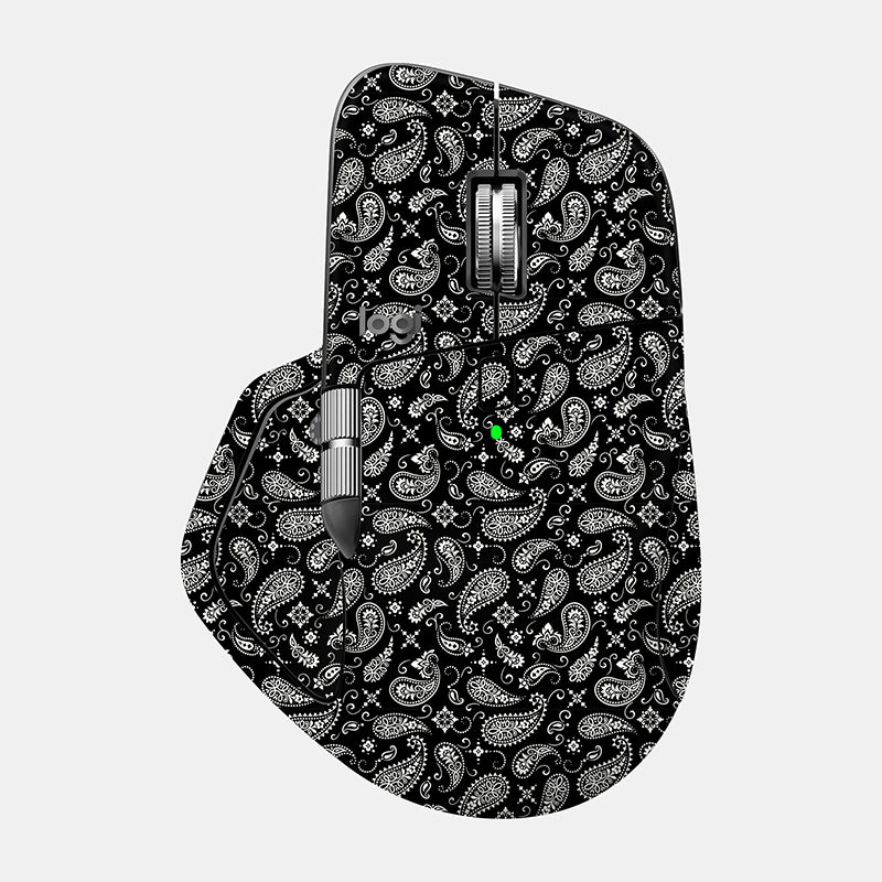 Black Paisley Full Body