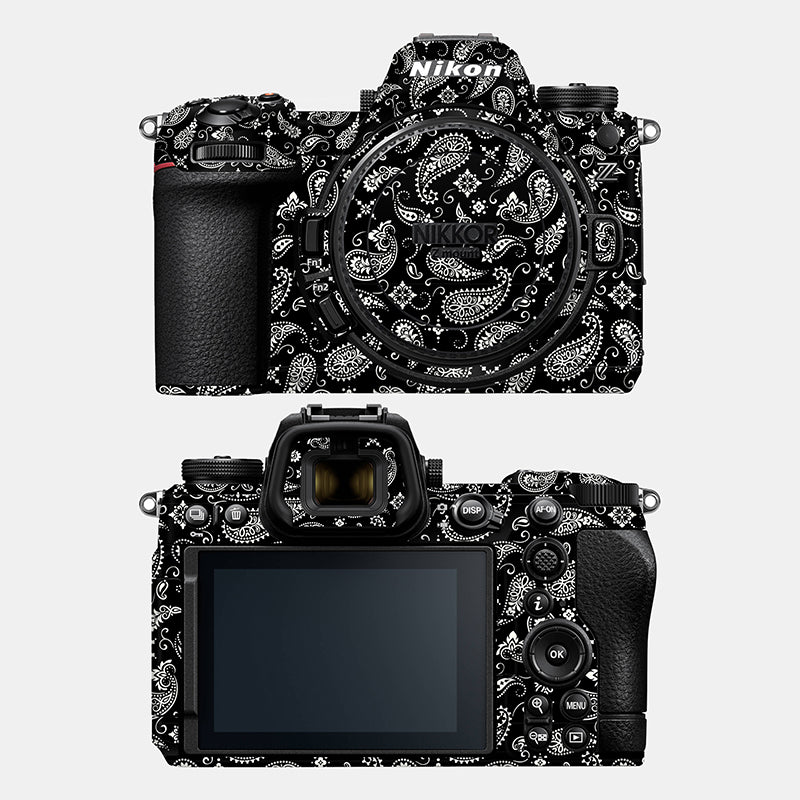 Black Paisley Full Body