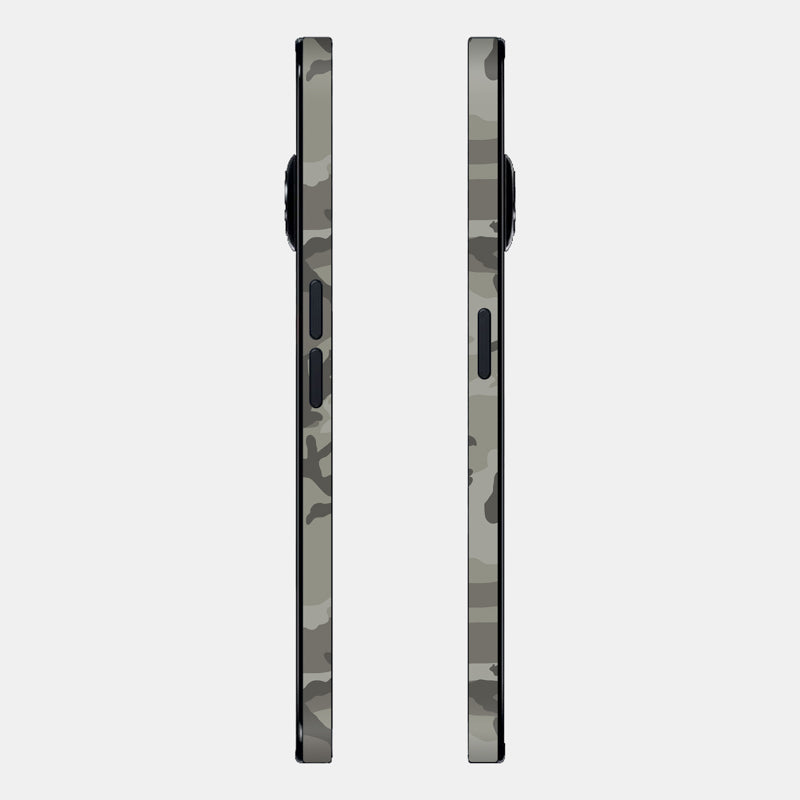 Dessert Camo Glass Back