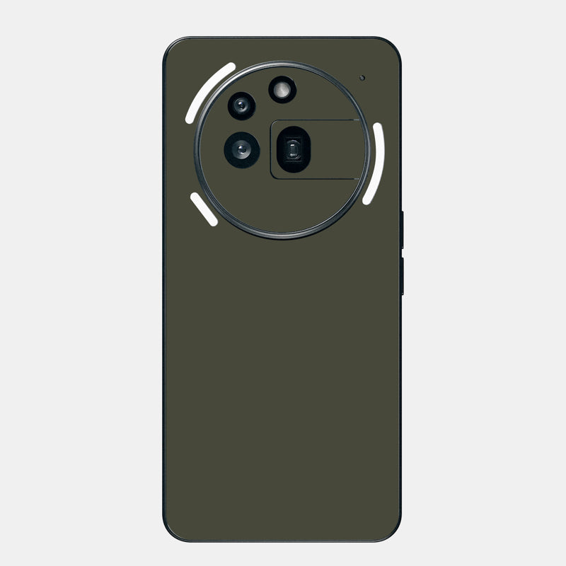 alpine green Glass Back