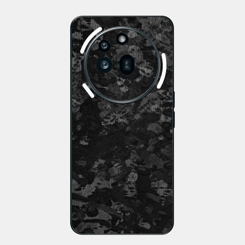 forged carbon Glass Back