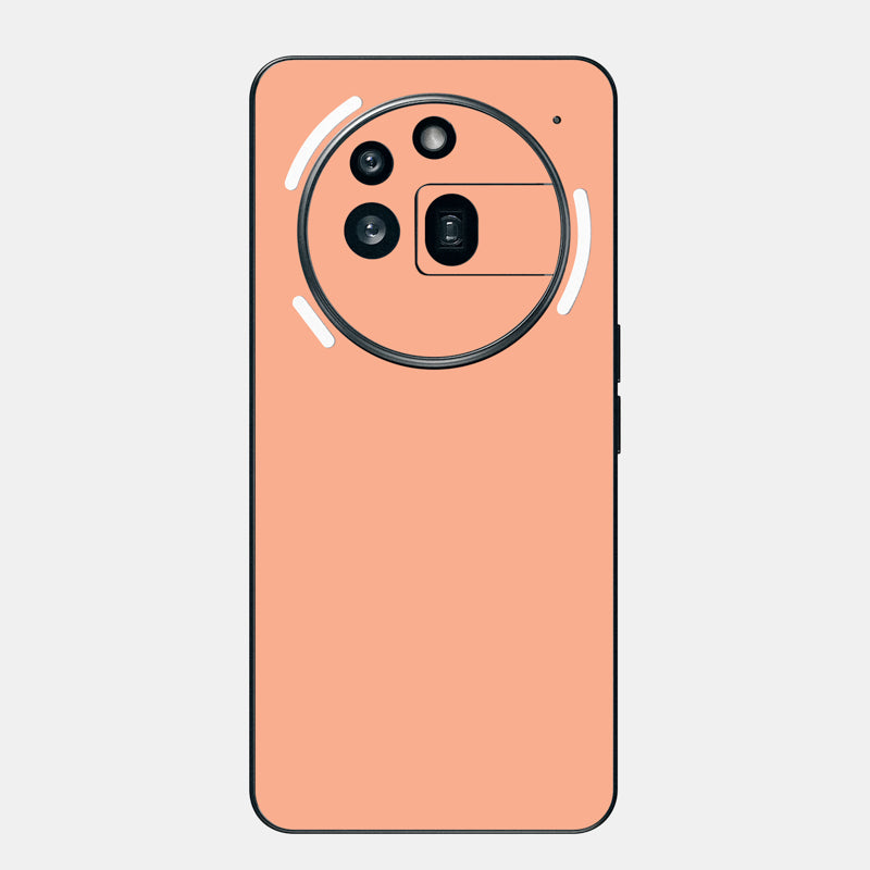 peach Glass Back