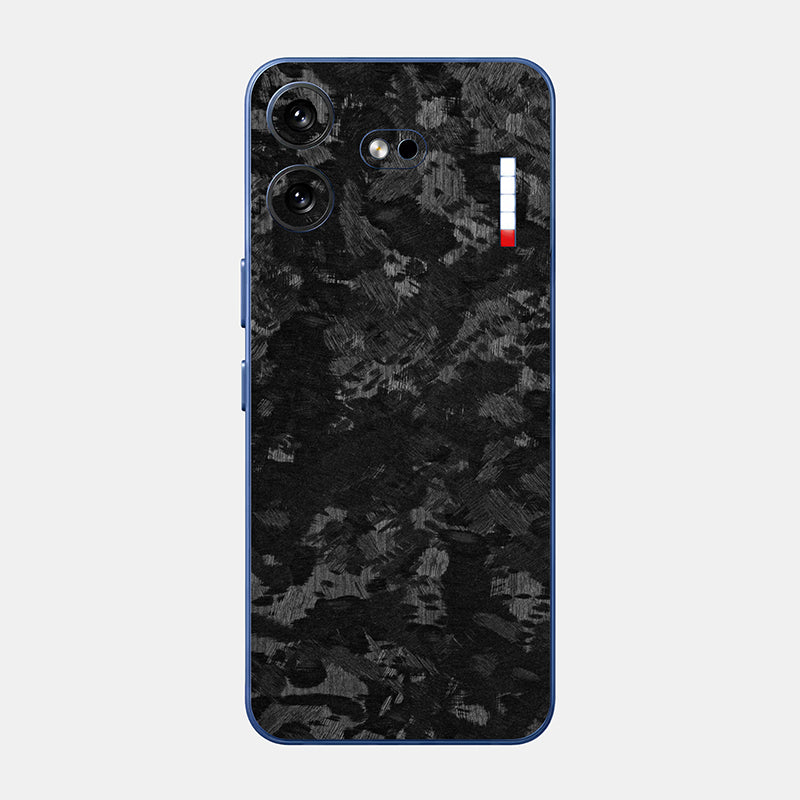 forged carbon Glass Back