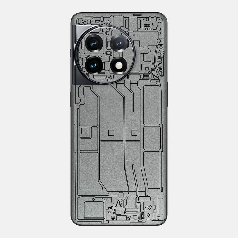 Teardown Silver Glass Back