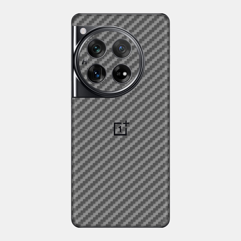 Glass Back Carbon Fibre Grey