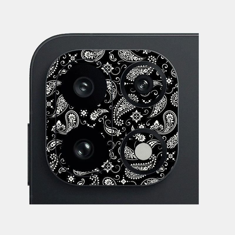 Black Paisley Pack of 2