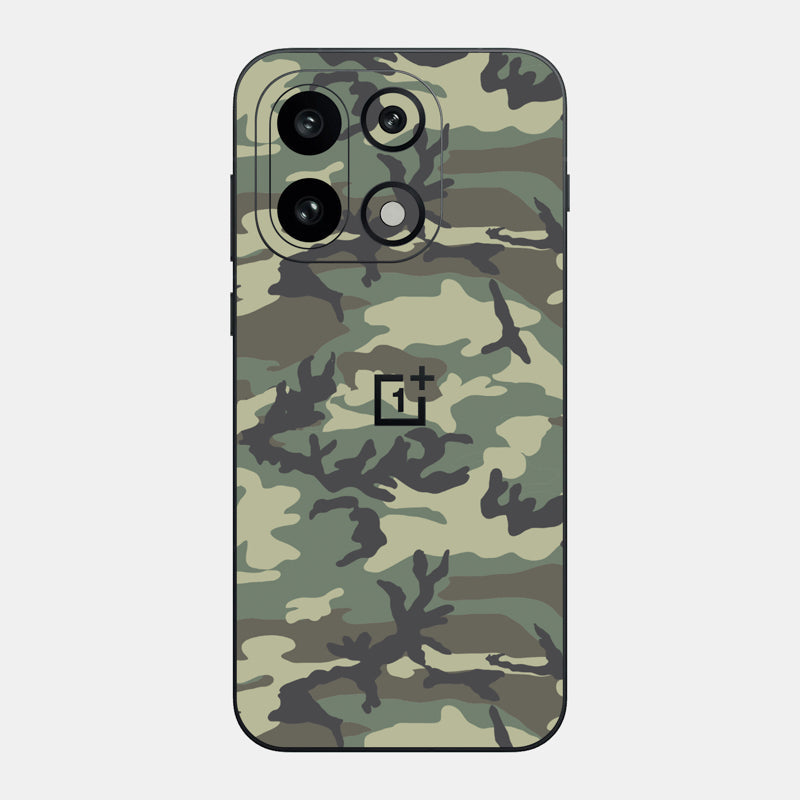 Forest Camo Glass Back