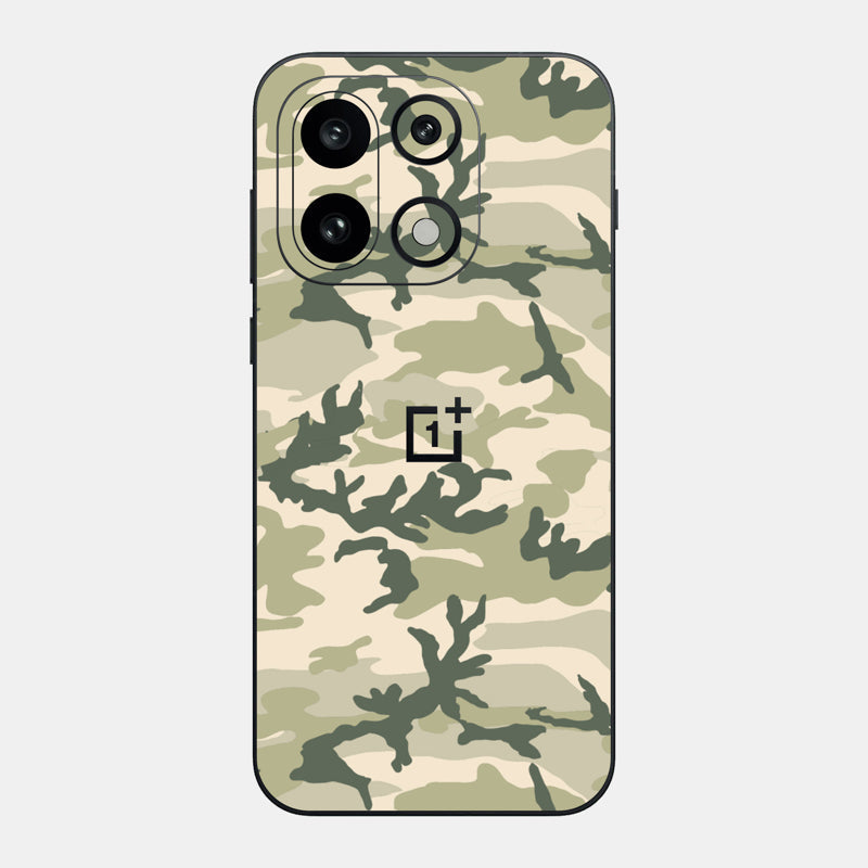 Military Camo Glass Back