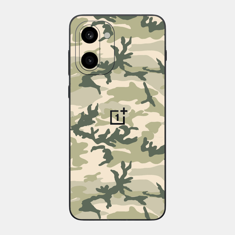 Military Camo Glass Back