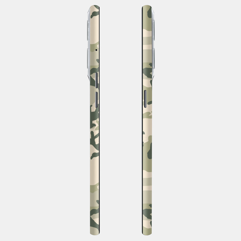 Military Camo Full Back