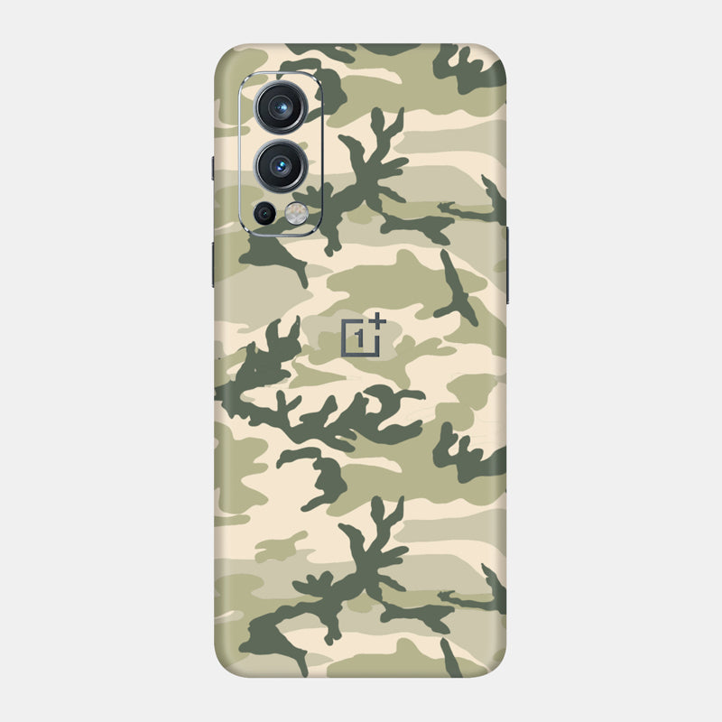 Military Camo Full Back