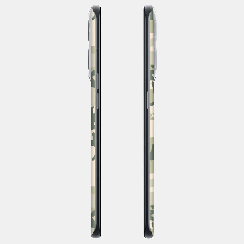 Military Camo Glass Back