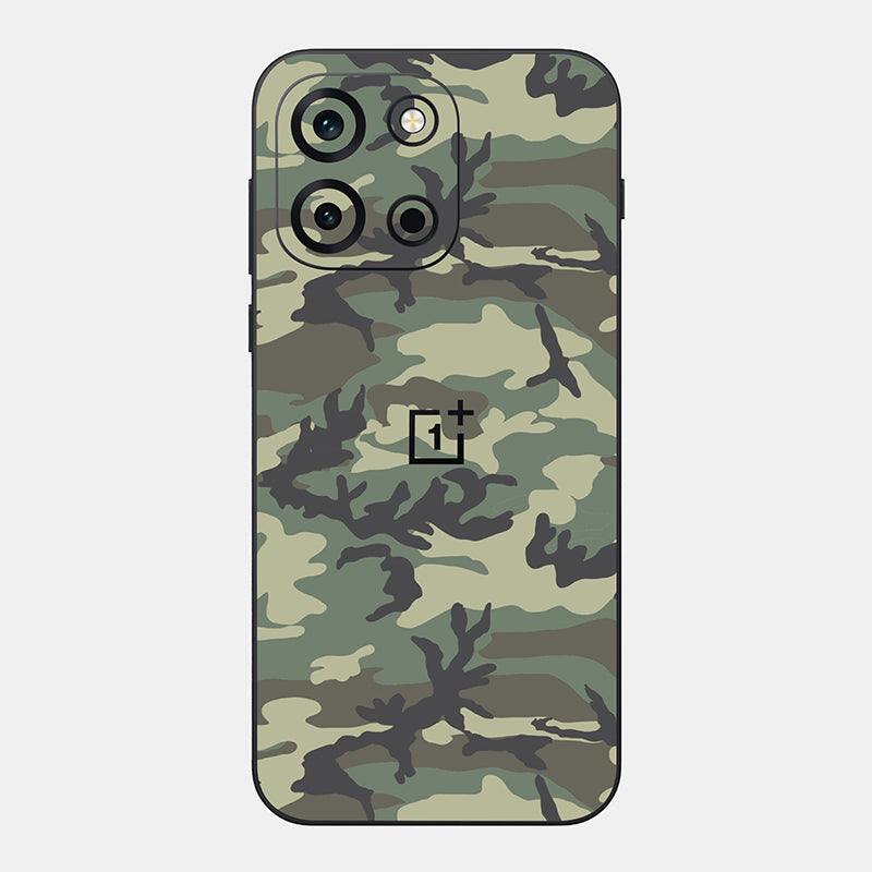 Forest Camo Glass Back