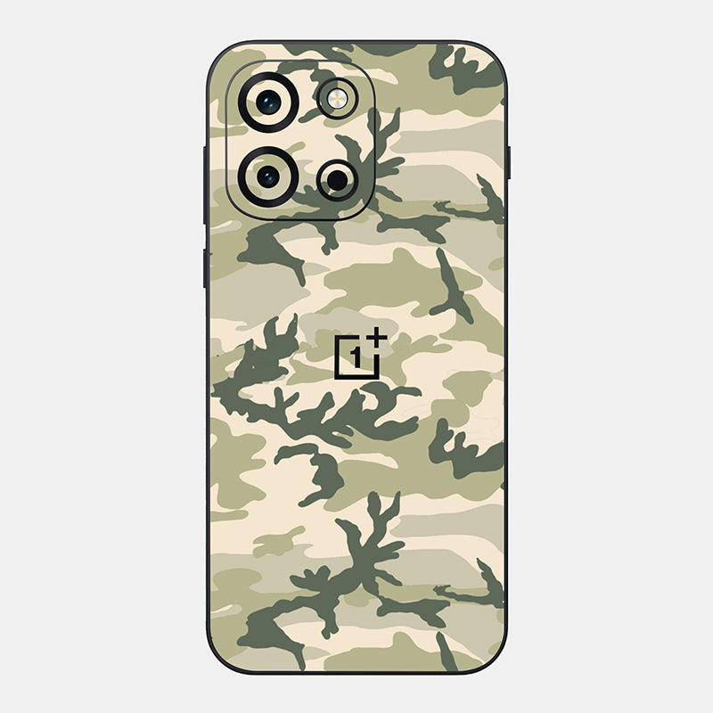 Military Camo Glass Back
