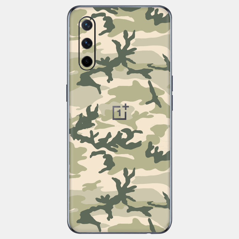 Military Camo Glass Back