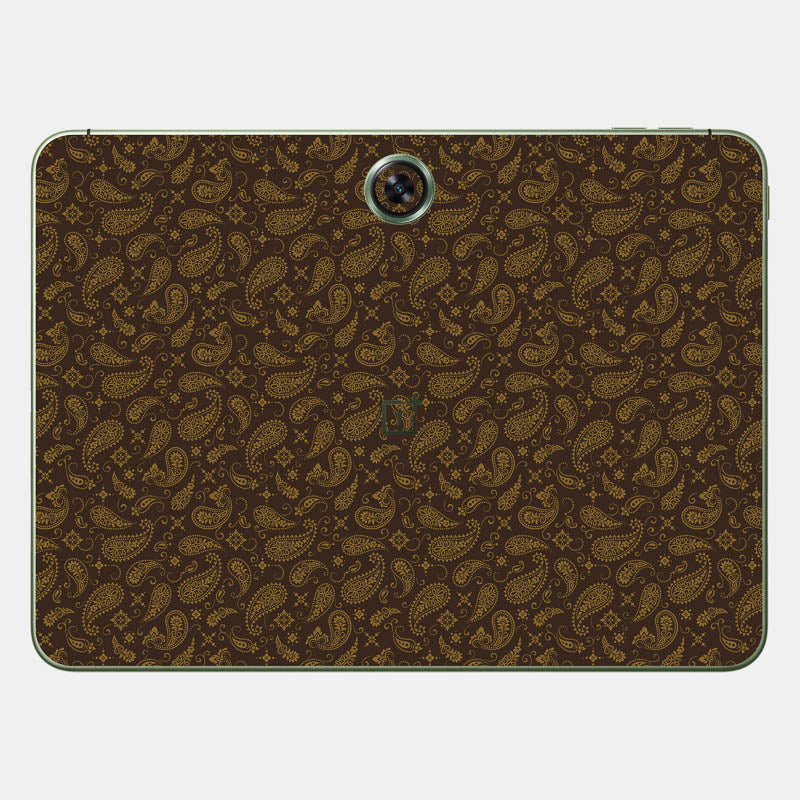 Brown Paisley Full Body