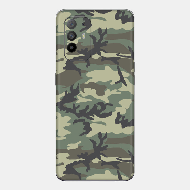 Forest Camo Glass Back