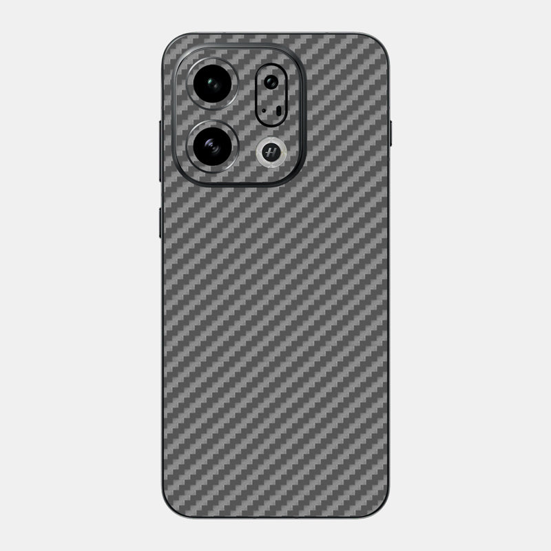 Carbon Fibre Grey Glass Back