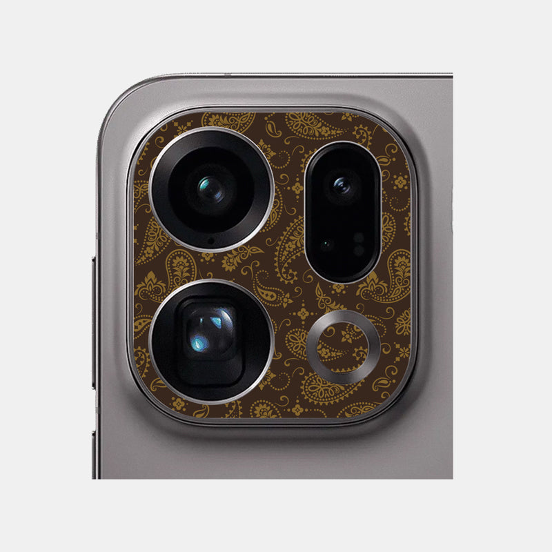 Brown Paisley Pack of 2