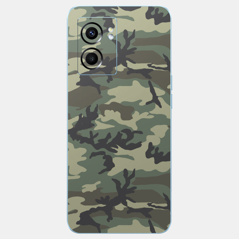 Forest Camo Glass Back