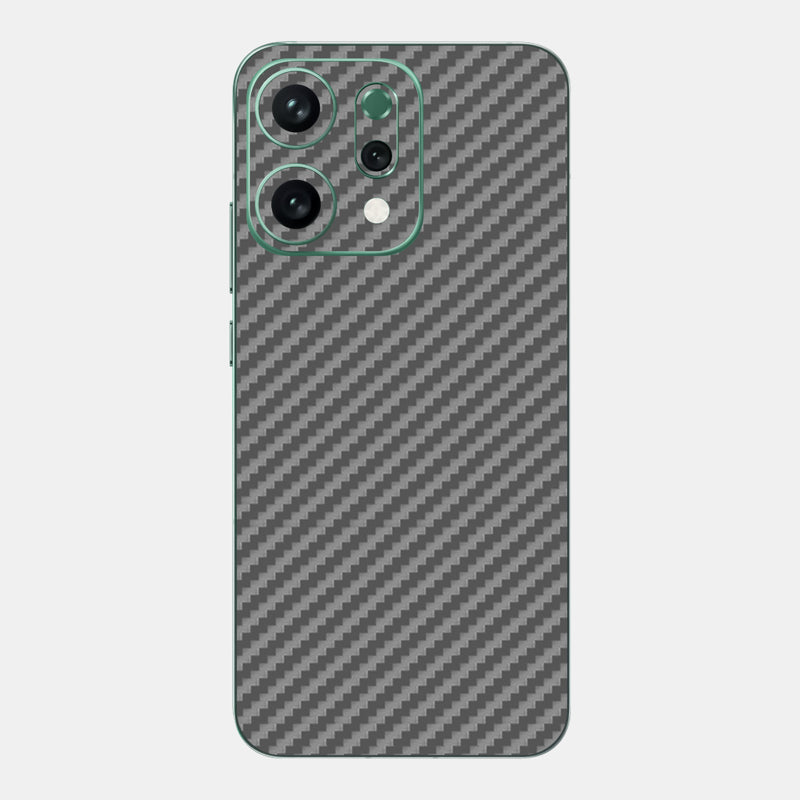Carbon Fibre Grey Glass Back