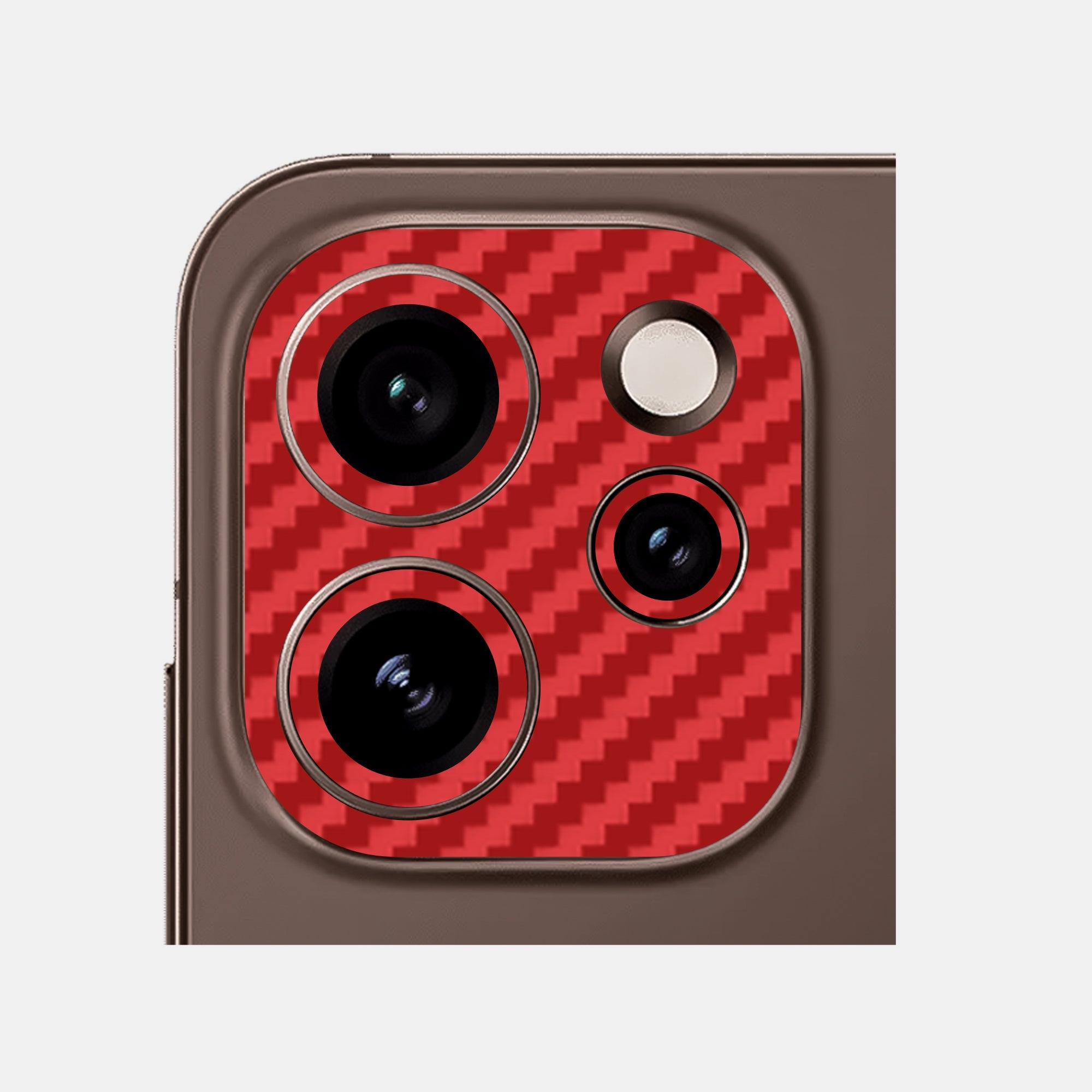 Carbon Fibre Red Pack of 2