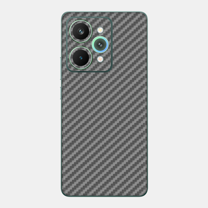 Carbon Fibre Grey Glass Back