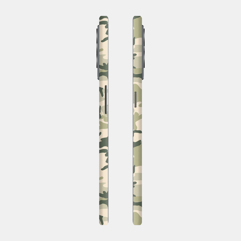Military Camo Full Back