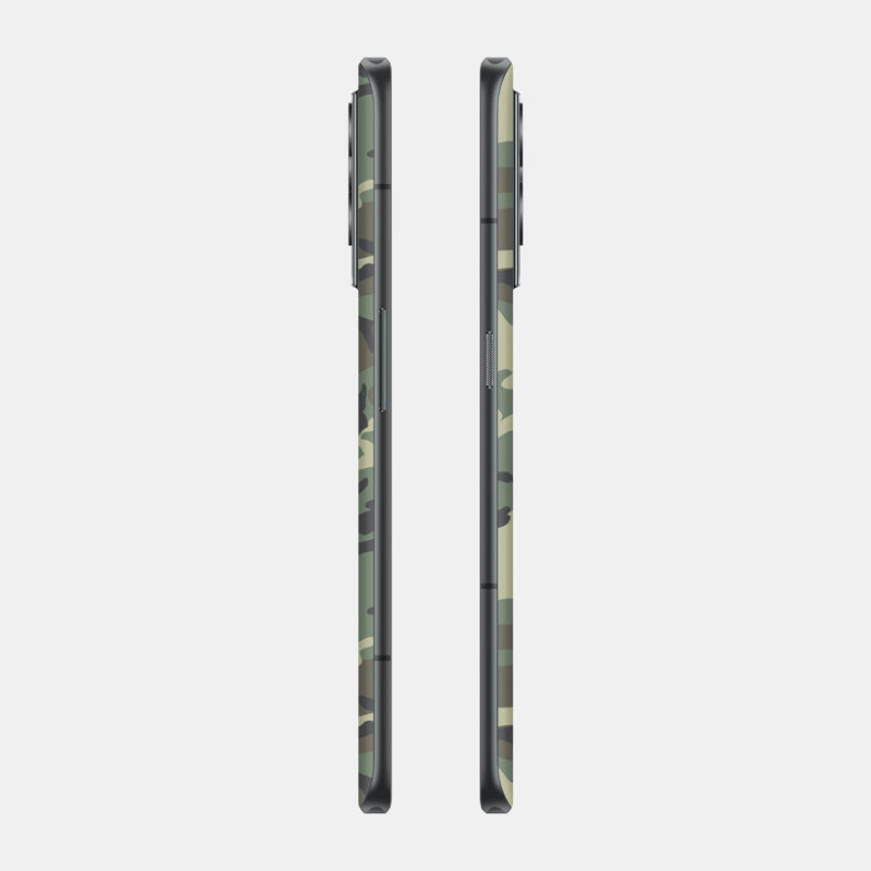 Forest Camo Glass Back