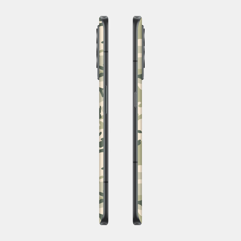 Military Camo Glass Back