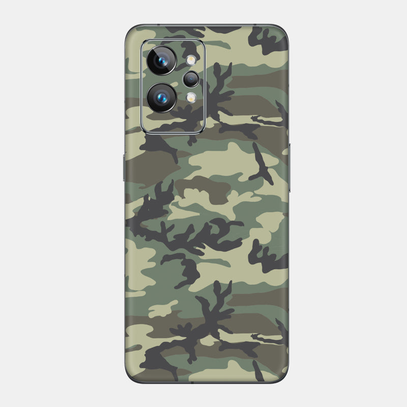 Forest Camo Glass Back