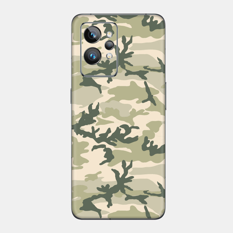 Military Camo Glass Back