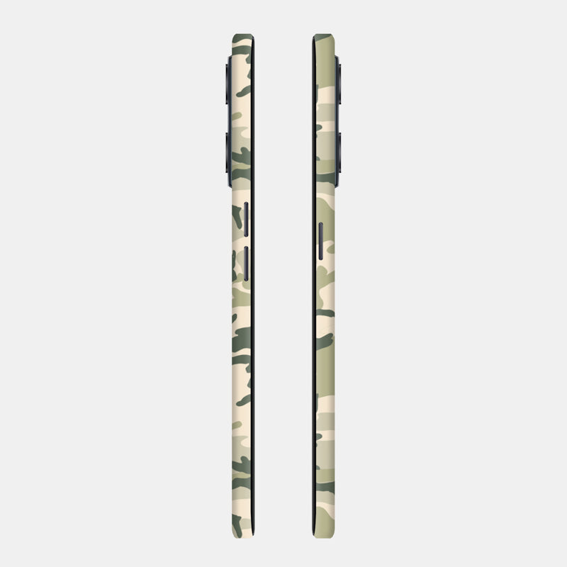 Military Camo Full Back