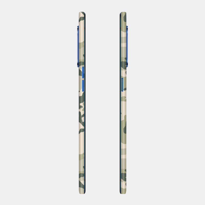 Military Camo Full Back