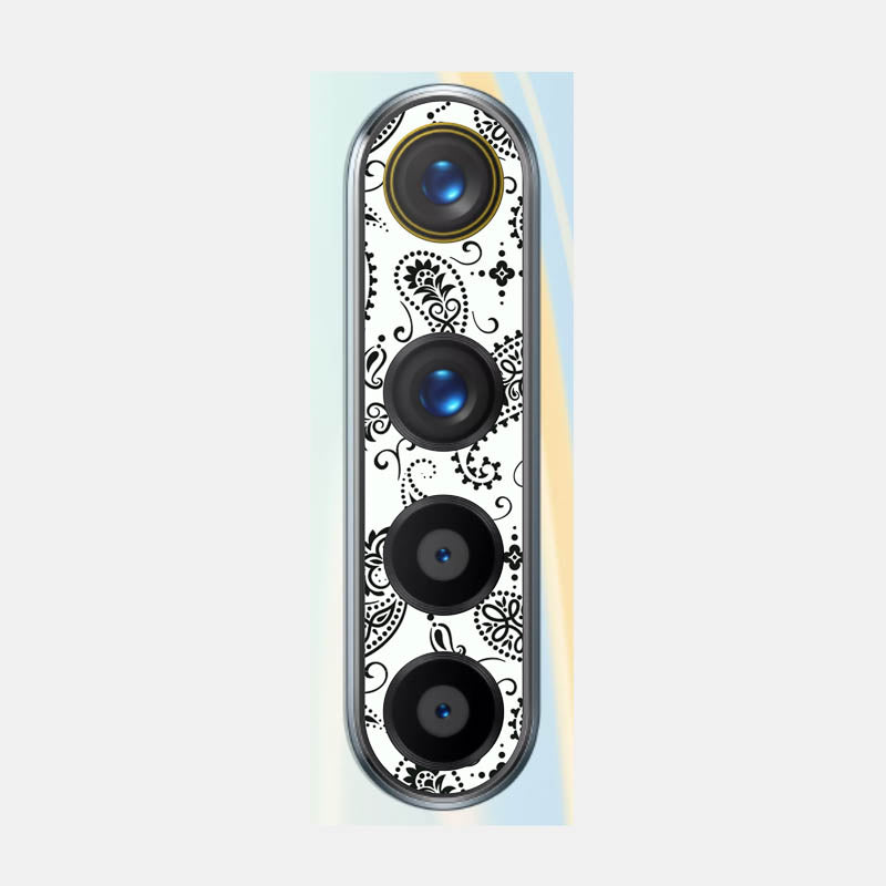 White Paisley Pack of 2