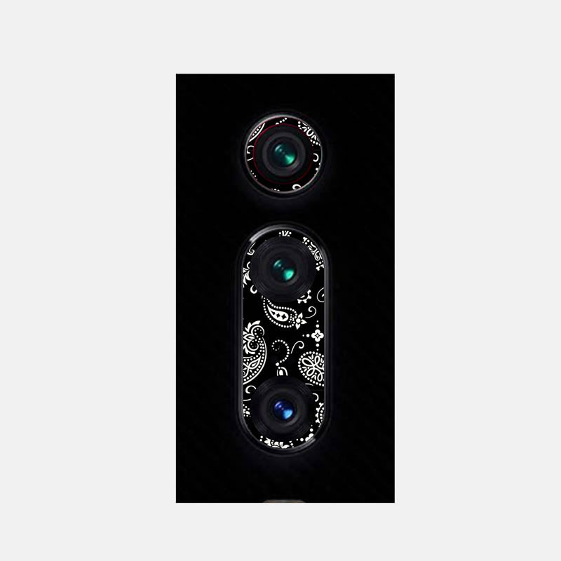 Black Paisley Pack of 2