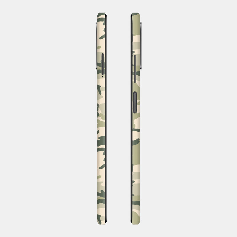 Military Camo Full Back