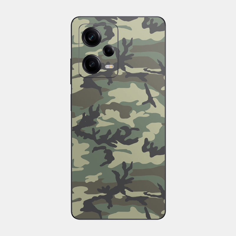 Forest Camo Glass Back