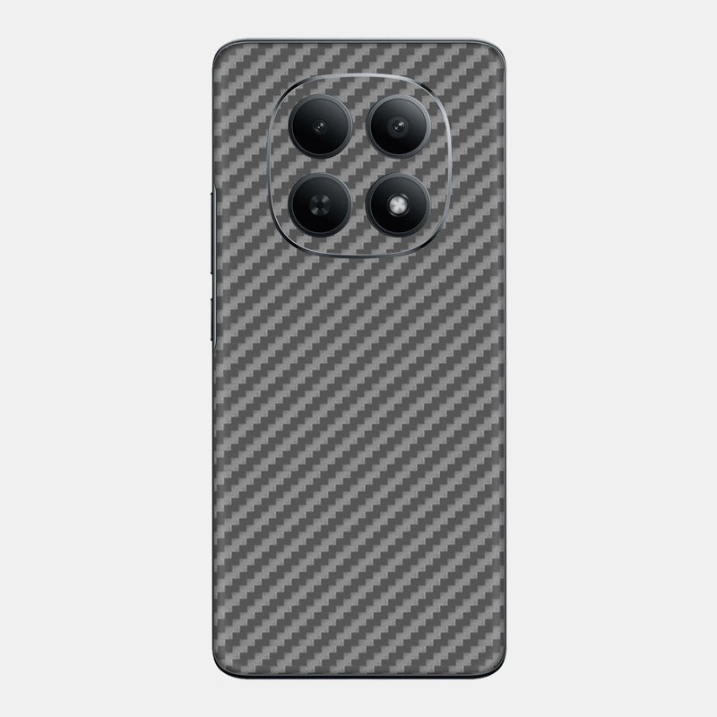Carbon Fibre Grey Glass Back