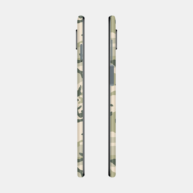 Military Camo Full Back
