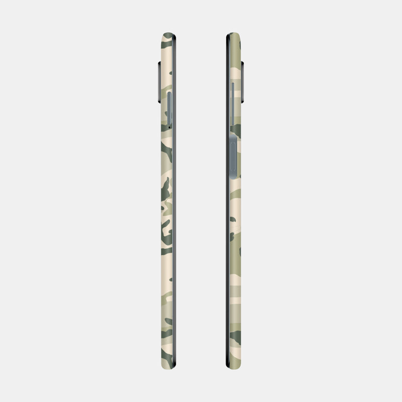 Military Camo Full Back